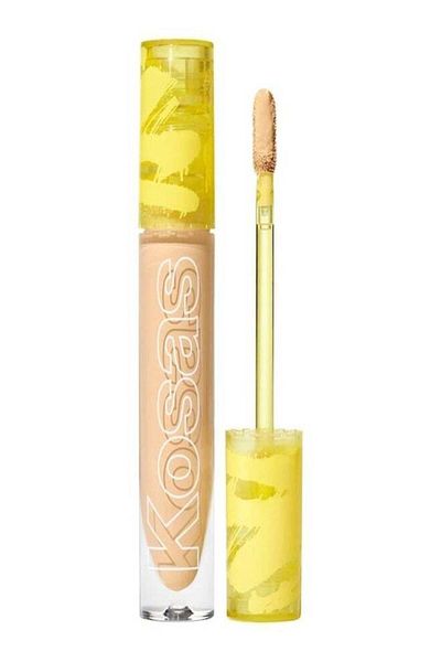 KOSAS Revealer Super Creamy & Brightening Concealer with Caffeine & Hyaluronic Acid, Tone 6.5 O - Ta