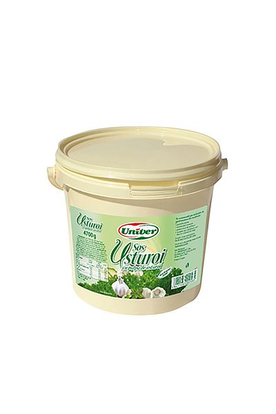 Univer Garlic mayonnaise sauce, Univer Professional, 4.7 kg