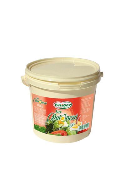 Univer Mayonnaise Sauce 60%, Univer Professional, 4.7 kg