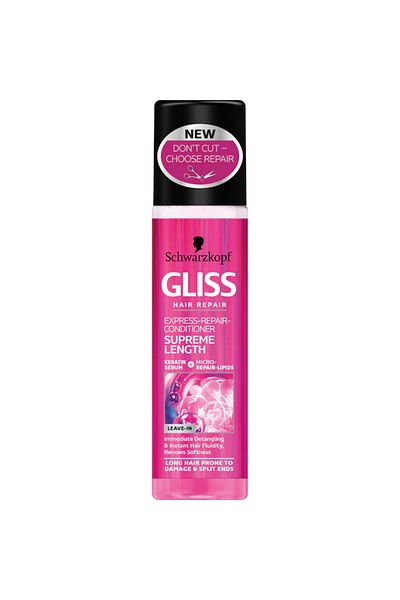 Schwarzkopf Balsam Express Repair Gliss Supreme Length, 200 ml