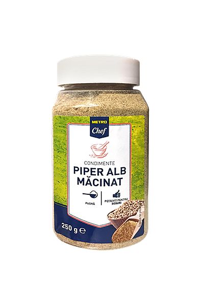 Metro Chef Ground white pepper, Metro Chef, 250 g