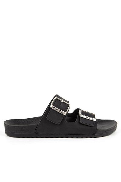 Muya Nova 31500-050 Anatomical Sole Women's Slippers Black 35-39