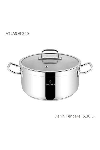 Sofram Atlas 24 Cm Derin Tencere