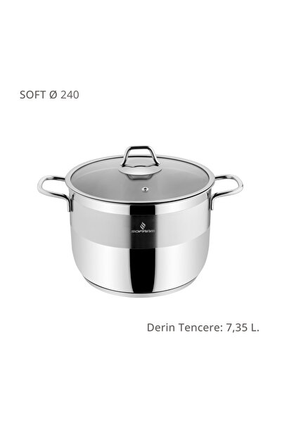 Sofram Soft 24 Cm Xl Derin Tencere