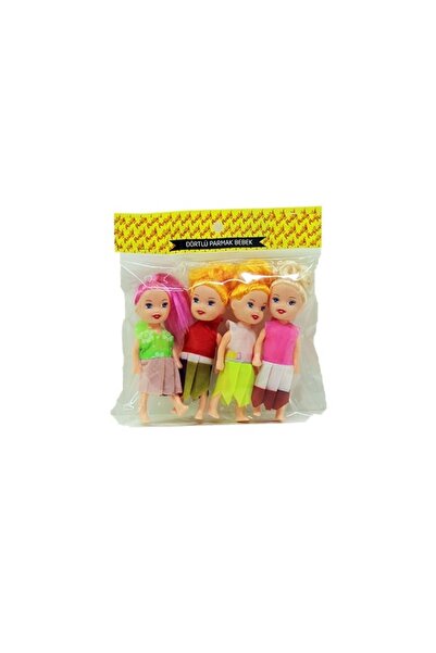 toysclub 4'LÜ PARMAK BEBEK