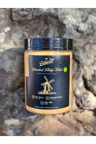 Fethiyeden Gelsin Doğal Fethiye Tahini - Katkısız, Geleneksel -Çift Kavrulmuş...