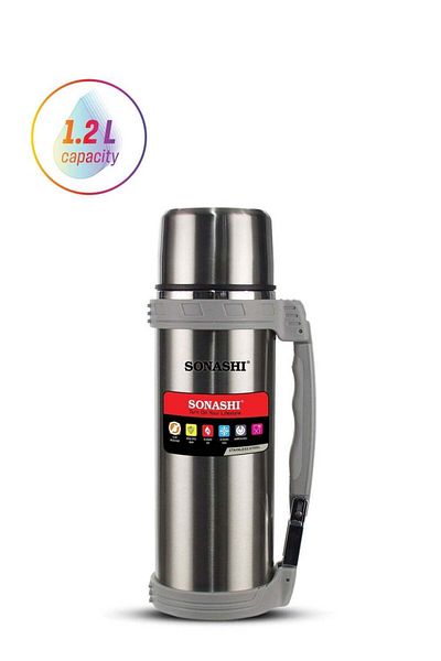 sonashi 1.2L Vacuum Flask for Hot And Cold Beverages