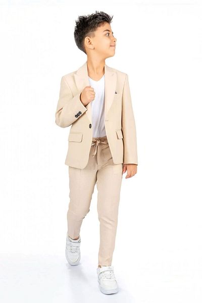 Terry Boy's Seersucker with Jacket Sport Suit/ Show /Special Occasion/ Graduation Sport Suit