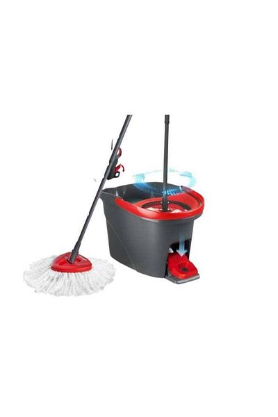 Generic Vitacelli Easy Wring & Clean Spin Mop & Bucket Set with Foot Pedal