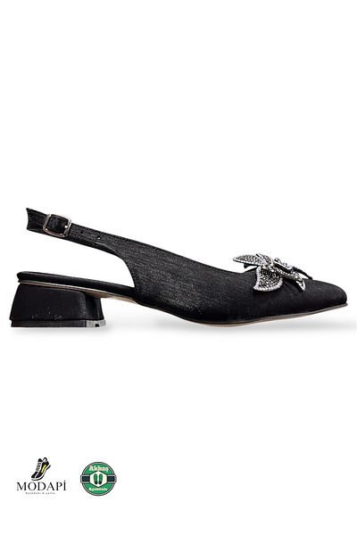 Esil Moda Pantofi de balerină cu piatră cu cataramă de damă