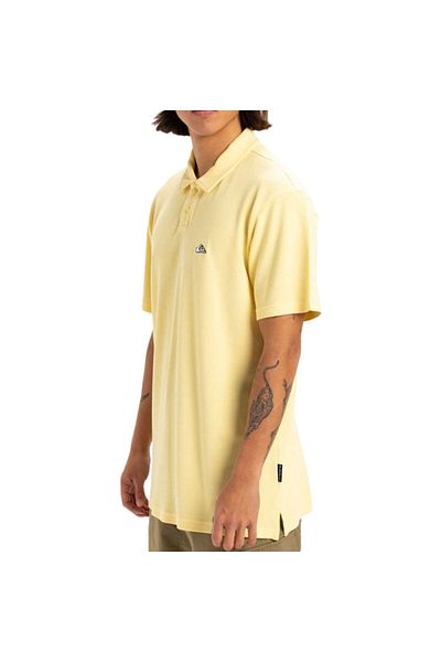 Quiksilver Mw Pique Polo Men's Yellow Polo T-Shirt Men's Polo T-Shirt Eqykt04375