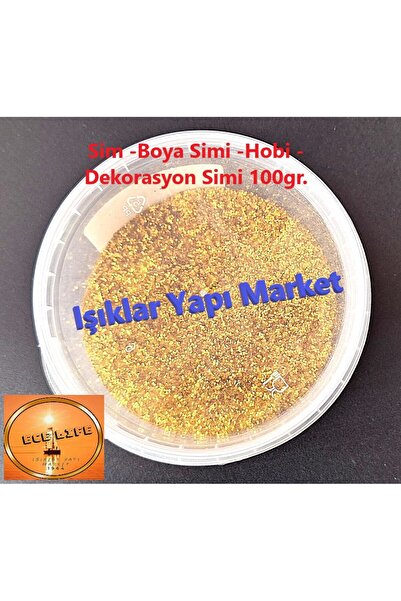 ece life Sim -boya Simi -hobi -dekorasyon Simi 100gr.-altın