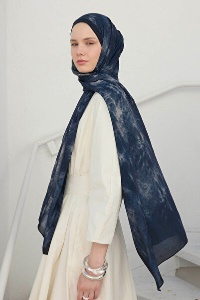 Qef Deluxe Summer Şal Batic Lacivert