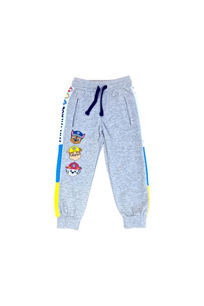 PAW PATROL Boys' Tracksuit Bottoms, Grey, Side Pockets, 128 Cm,