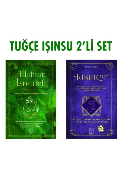 Feniks Yayınları TUĞÇE IŞINSU 2'Lİ SET - ALLAH'TAN İSTEMEK&KISMET