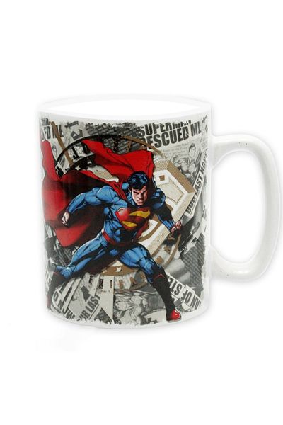 MECKSA Dc Comics Superman Coffee Mug Tea Cup 11 Oz