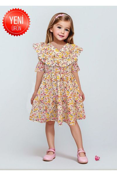 By Piera Girl's Summer Dress 0336