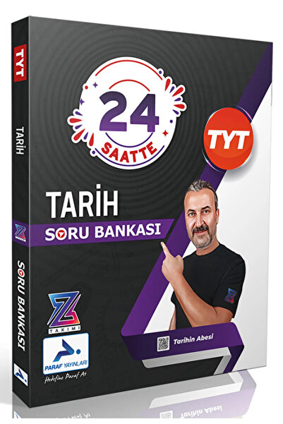PRF Paraf Yayınları Paraf Z Takım Tyt Tarih Soru Bankası 24 Saatte