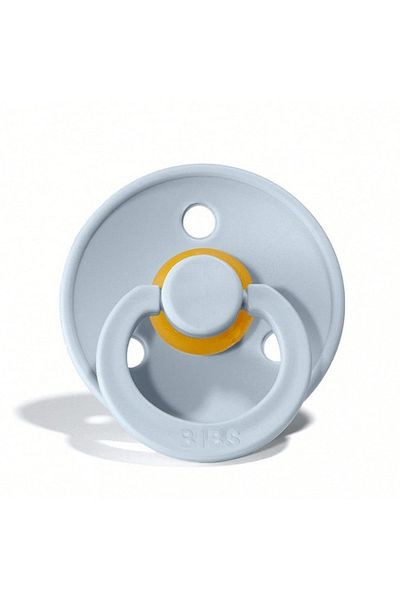 Bibs Light blue pacifier from 0-6 months (feature of writing your child's name)