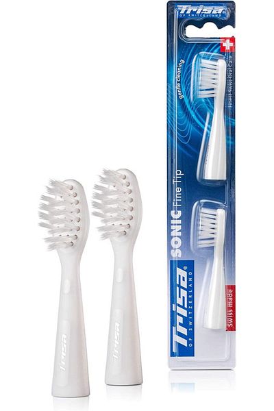 Trisa Sonic Sensitive Toothbrush Refill, 2 Pieces