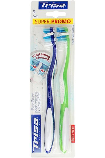 Trisa Trisa Perfect/Comfort White Soft Duo ToothbrUSh