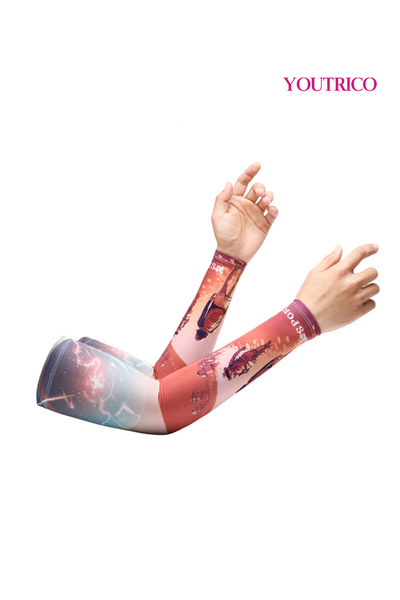 Youtrico Gloves/face Mask Set Ice Silk Uv Protection Kit For Driving/cycling Spf50 High Protection