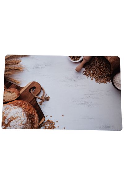 PUFO Set suporturi pentru farfurii pentru servirea mâncării, model Pufo Bakery, 6 piese