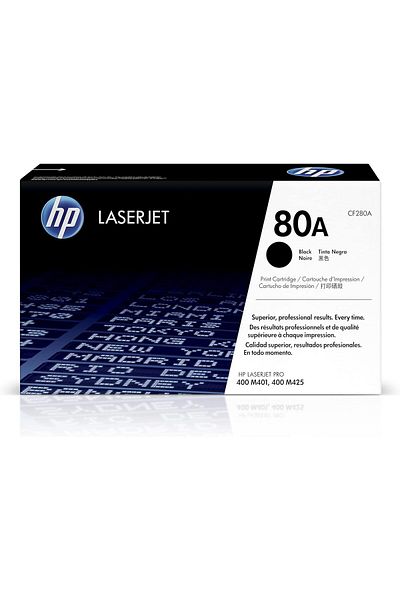 HP HP 80A Black LaserJet Toner Cartridge