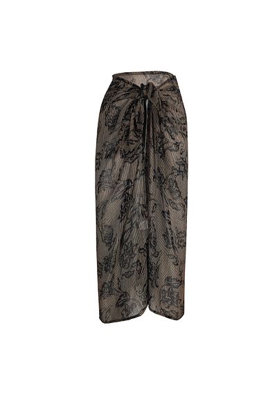 MANOTRES Brunette Chiffon Pareo