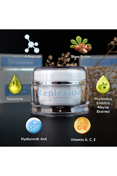 Replexion Anti-wrinkle Cream 50ml. Yaşlanma Karşıtı Gelişmiş Krem