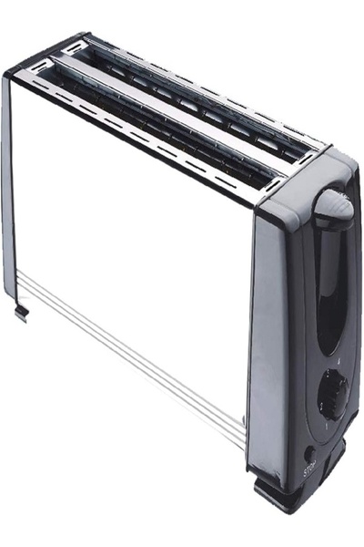 HOME MASTER Stainless Steel Large Toaster 1100 W 1100.0 W Hm-400 Silver