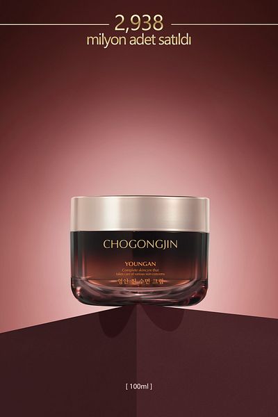 Missha Oriental Anti-Aging Night Care Cream with Herbal Ingredients Chogongjin Youngan Jin Overnight Cream