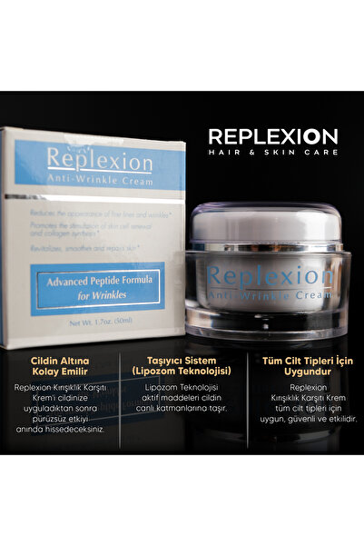 Replexion Anti-wrinkle Cream 50ml. Yaşlanma Karşıtı Gelişmiş Krem