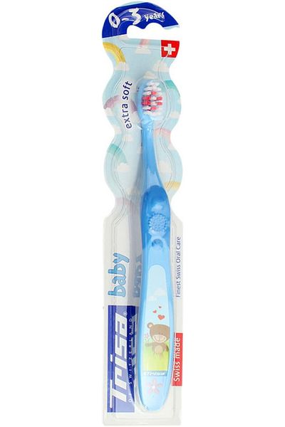 Trisa Baby Extra Soft Toothbrush, 0 Months - 3 Years