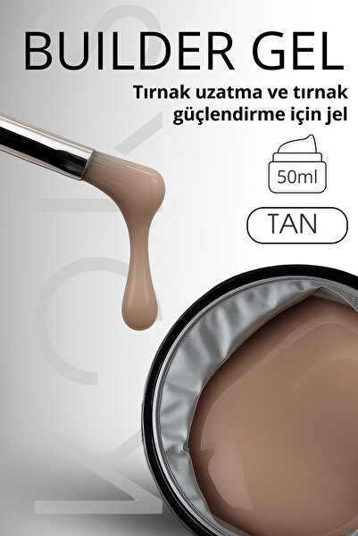 KOKS Builder Jel Gel 50 ml – Tüm Türlerde Tırnak Uzatma Için Uygun Çok Amaçlı...
