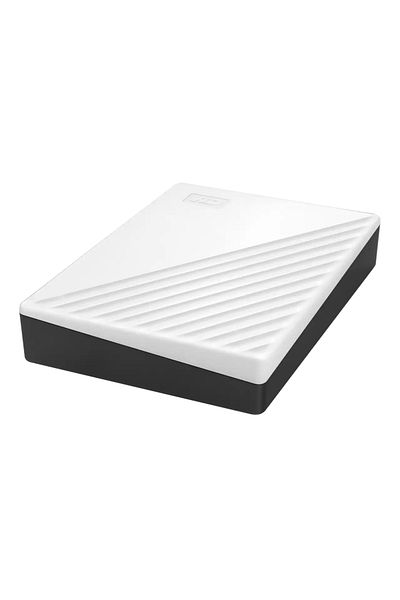 WD قرص محمول ماي باسبورت 5 تيرابايت USB3.2Gen1 أبيض - WDBPKJ0050BWT-WESN