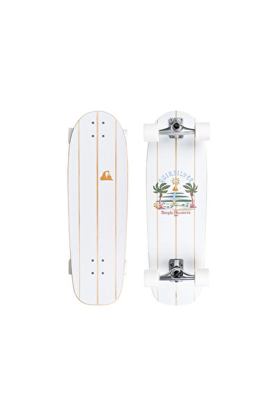 Quiksilver Hangout Unisex Beyaz Skateboard Cruiserboards UNISEX SKATEBOARD