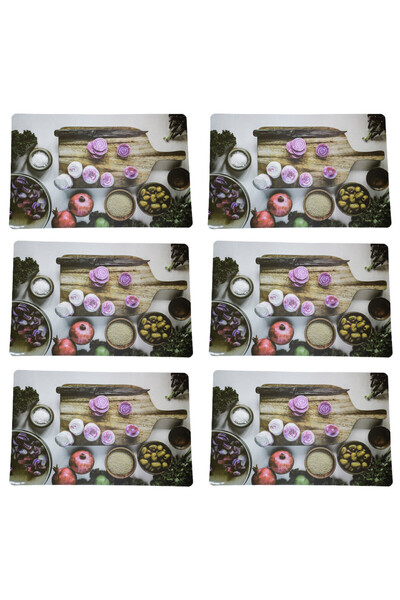 PUFO Set suporturi pentru farfurii pentru servirea mâncării, model Pufo Cooki...