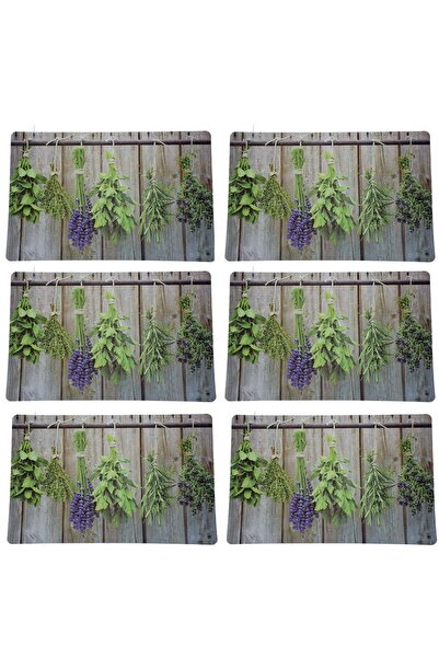 PUFO Set suporturi pentru farfurii pentru servirea mâncării, model Pufo Plant...