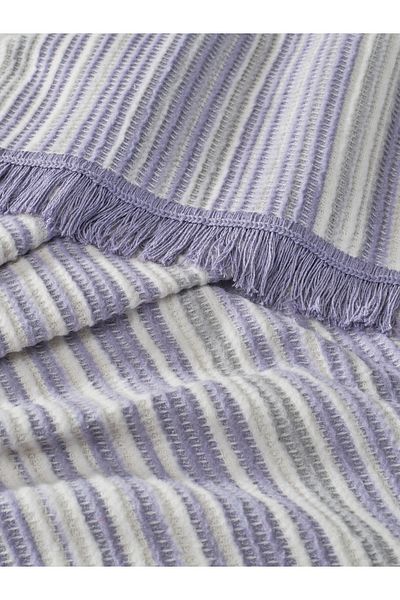 Vicuna Home Softy Cotton Tv Blanket - Lilac
