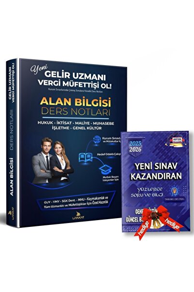 Liyakat Yayınları Gelir Uzmanı Vergi Müfettişi Ol! Alan Bilgisi Ders Notları ...