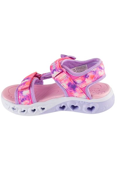 SKECHERS S-Lights: Flutter Hearts Sandal - Blurry Love, Girls' Outdoor sandals