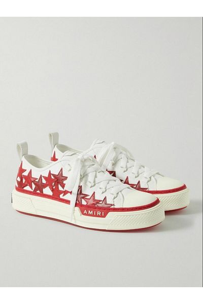 Amiri Star Detailed Men's Sneakers