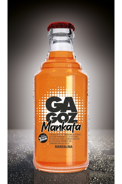 GA GOZ Mankafa Mandalina Aromalı Özel Seri Gazoz - Cam Şişe 250 ml x 6'lı Paket