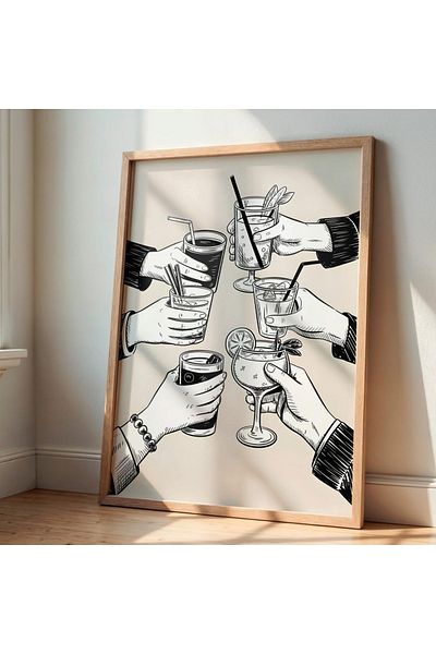 Dekorsiahome Masa dintr-o bucata din lemn pentru camera de zi, hol, bucatarie TK0495