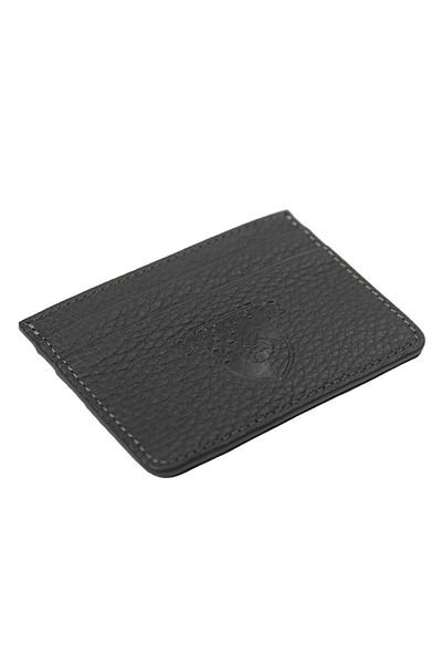 GOZGOZ Göztepe Original Gray Leather Premium Card Holder