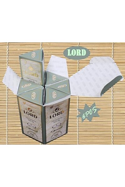 ALREHAB Al Rehab Lord perfume oil roll on 6 ml 6 pieces