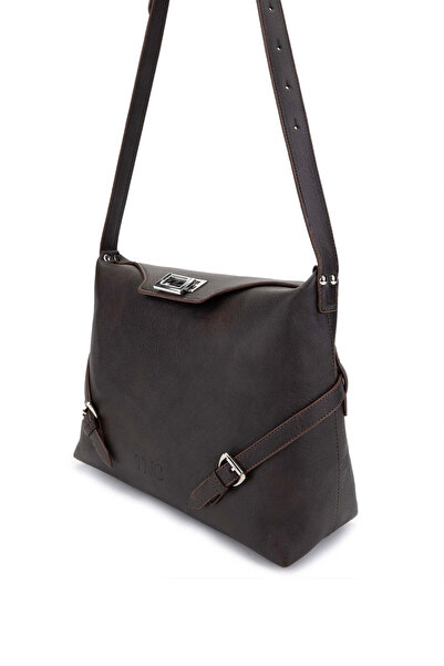 Tamer Tanca Women's Vegan Brown Shoulder Bag