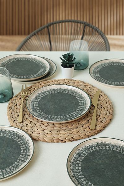 Keramika Maya Nordic Pastry Plate 22 Cm 6 Pieces 20789