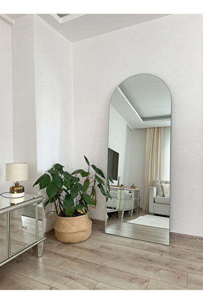 EFFE YAPI DEKOR Çerçevesiz Model 180X70 cm Oval Ayaklı Boy Aynası
